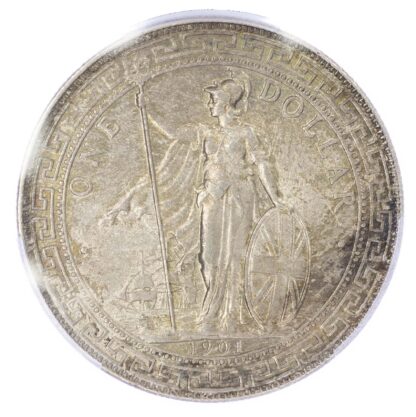 Hong Kong, Edward VII (1901-1910), silver Trade Dollar, 1901