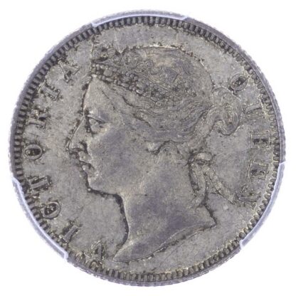 British Honduras, Victoria (1837-1901), silver 25 Cents, 1894 - MS 63