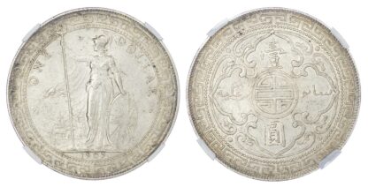 Hong Kong, Edward VII (1901-1910), silver Trade Dollar, 1909 - Bombay