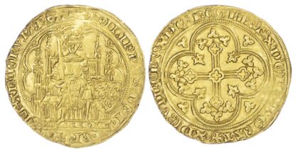 France, Philippe VI (1328-50), gold Ecu d'Or à la Chaise