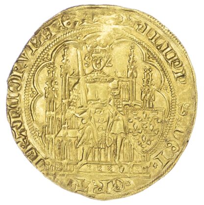 France, Philippe VI (1328-50), gold Ecu d'Or à la Chaise