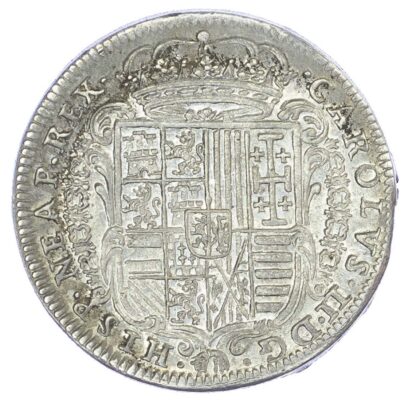 Italy, Naples, Charles II (1655-1700), silver 2 Tari, 1685