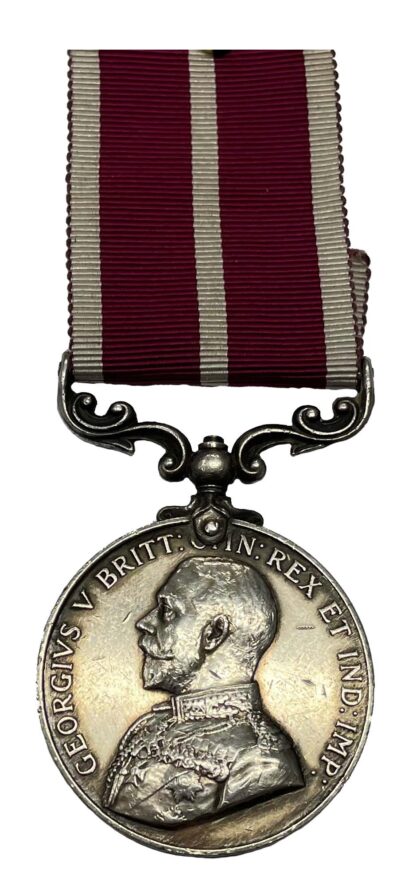 The Very Rare, 1919-20 South Russia, Immediate Meritorious Service Medal to the Tank Corps to Private Edward Carey MM