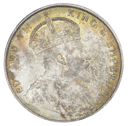 Straits Settlements, Edward VII (1901-1910), silver Dollar, 1908