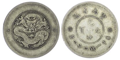 China, Yunnan Province, silver 20 Cents, 1911