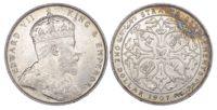 Straits Settlements, Edward VII (1901-1910), silver Dollar, 1907