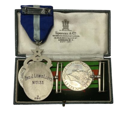 A WW2, Masonic Group of 3 to Brother J. Lewis Lloyd