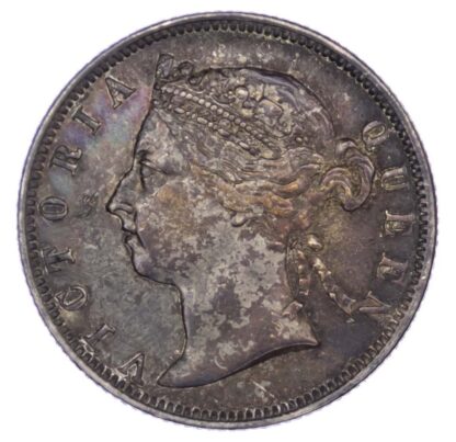Straits Settlements, Victoria (1837-1901), silver 20 Cents, 1885