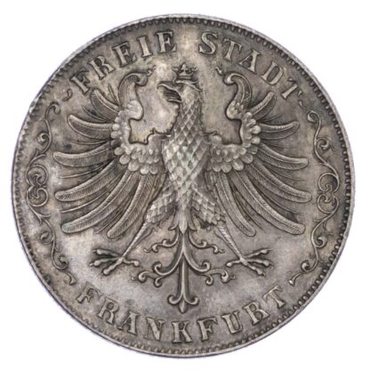 Germany, Frankfurt, silver Gulden, 1848