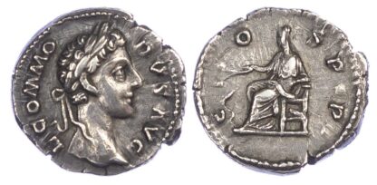 Commodus, Silver Denarius