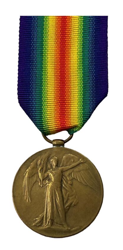 1914-1919 Victory Medal to Private Henry Cherryman