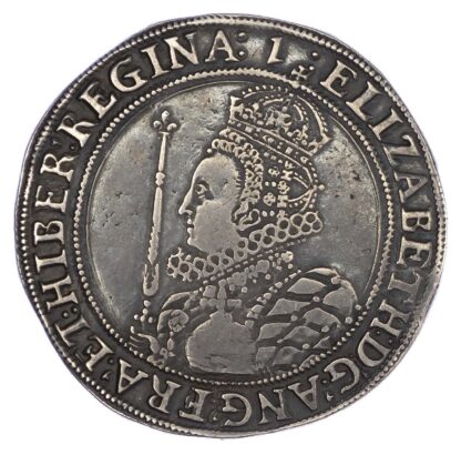 1601 Elizabeth I Halfcrown Good Very Fine