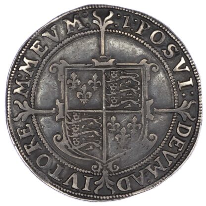 1601 Elizabeth I Halfcrown Good Very Fine