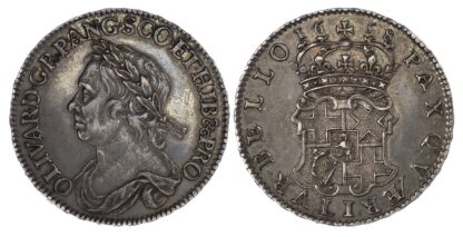 1658 Cromwell Halfcrown
