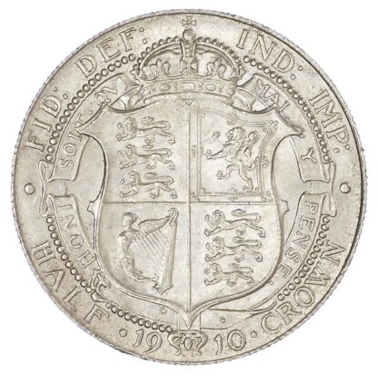 1910 Edward VI Halfcrown - Virtually Mint State