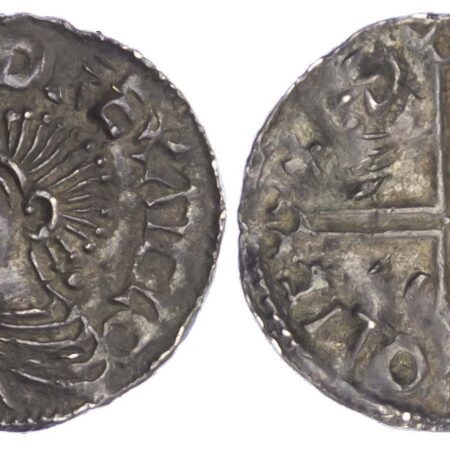 Aethelred II (978-1016), Penny, Long cross type (c.997-1003), Lincoln mint