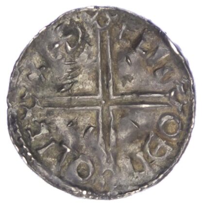 Aethelred II (978-1016), Penny, Long cross type (c.997-1003), Lincoln mint