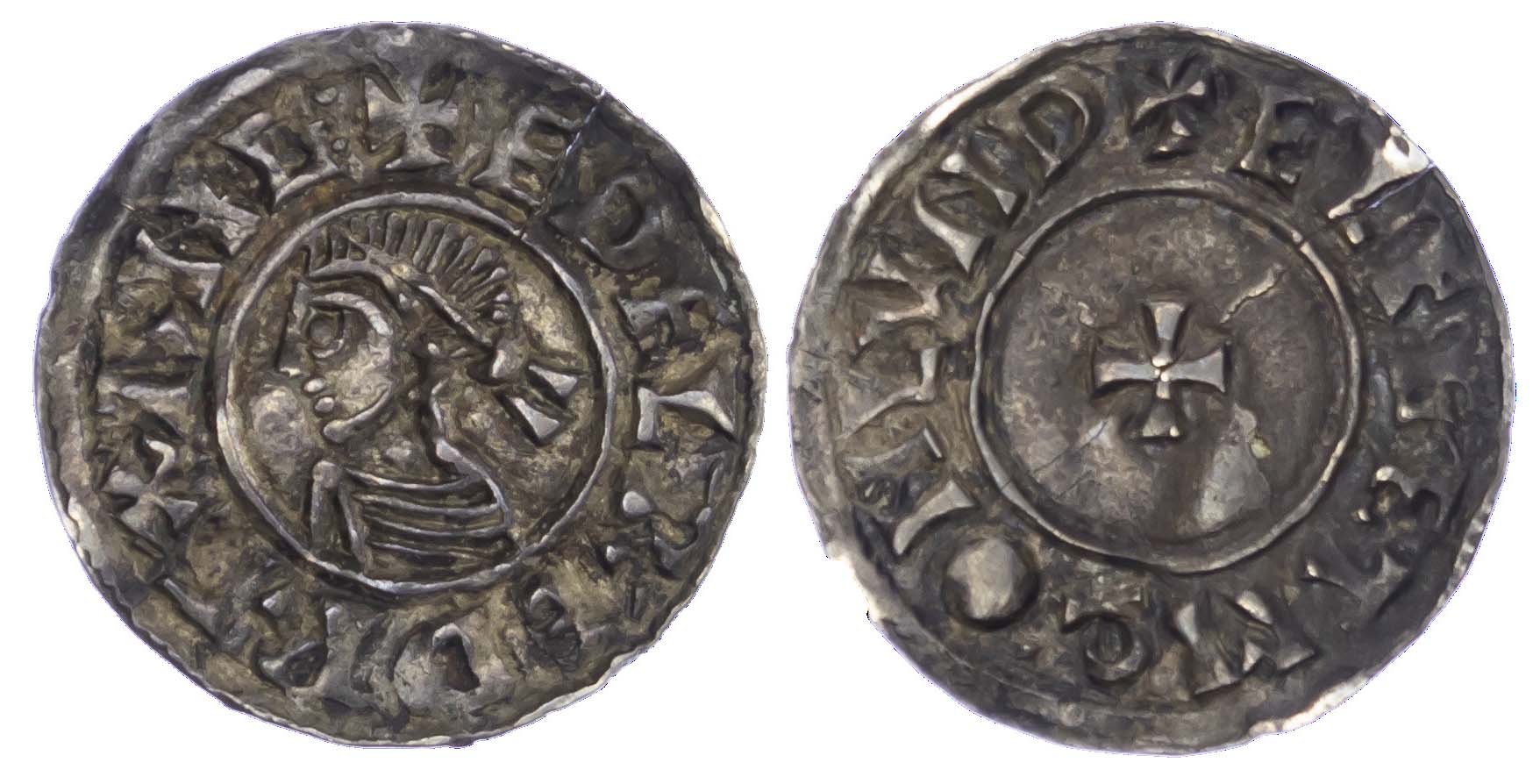Aethelred II (978-1016), Penny, Last small cross type (c.1009-1017), London