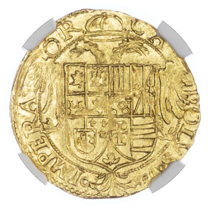 Italy, Naples, Charles V (1516-1556), gold Scudo d'oro - finest known