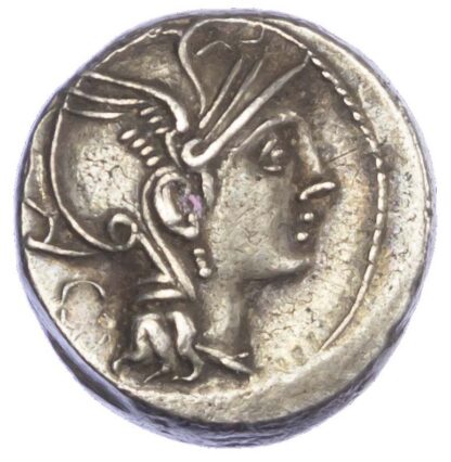 T. Manlius Mancinus, Silver Denarius