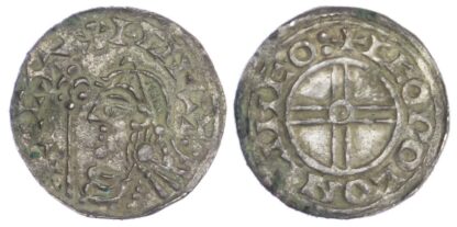Canute (1016-35), Penny, Short cross type (c.1029-35/36), Lincoln Mint