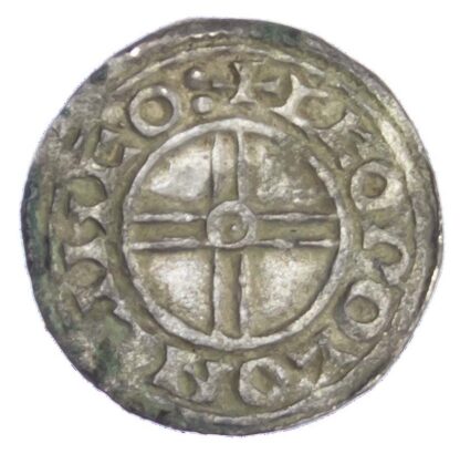 Canute (1016-35), Penny, Short cross type (c.1029-35/36), Lincoln Mint