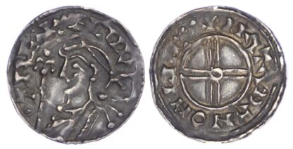 Canute (1016-35), Penny, Short cross type (c.1029-35/36), Lincoln Mint