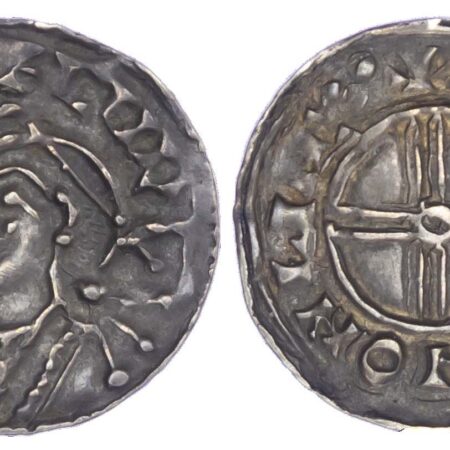 Canute (1016-35), Penny, Short cross type (c.1029-35/36), Lincoln Mint