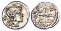 C. Maianius, Silver Denarius
