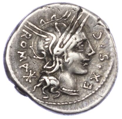 M. Sergius Silus, Silver Denarius