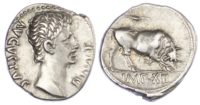 Augustus, Silver Denarius