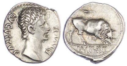 Augustus, Silver Denarius