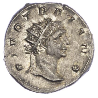 Divus Trajan, Silver Antoninianus