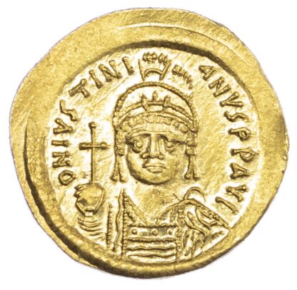 Justinian I, Gold Solidus