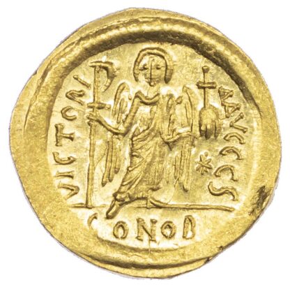 Justinian I, Gold Solidus