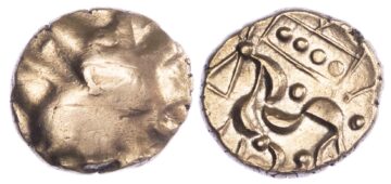 Corieltauvi, Gold Stater, Domino Type