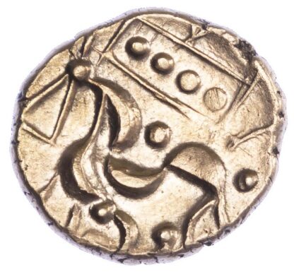 Corieltauvi, Gold Stater, Domino Type
