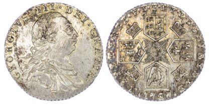 George III (1760-1820), Sixpence, 1787