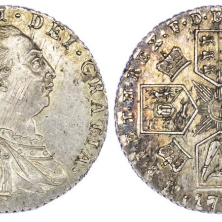 George III (1760-1820), Sixpence, 1787