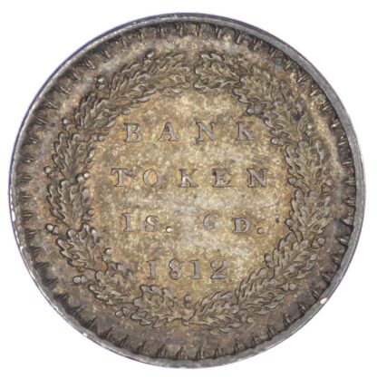 George III (1760-1820), Bank Token of Eighteenpence, 1812, first bust