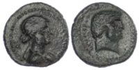 Antony and Cleopatra, Bronze Unit, Chalcis