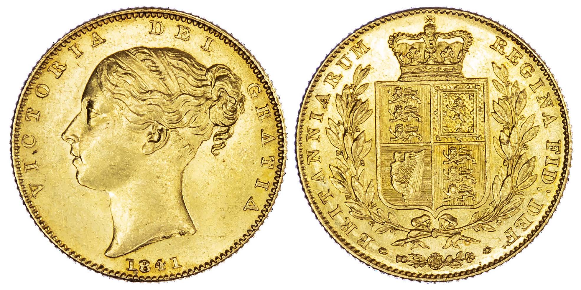 1841 Victoria Sovereign - Key Date - Choice