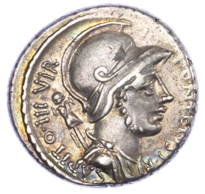 P. Fonteius, Silver Denarius