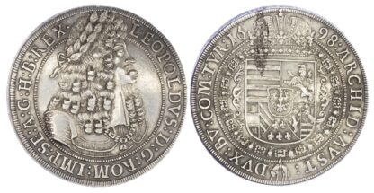 Austria, Holy Roman Empire, Leopold I (1657-1705), silver Taler, 1698