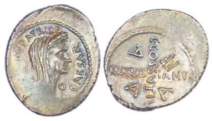 Julius Caesar, Silver Denarius