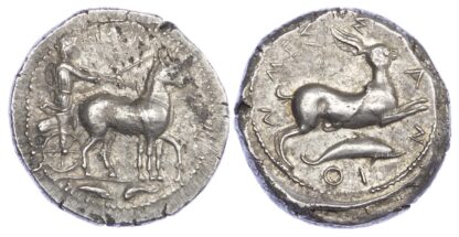 Messana, Silver Tetradrachm