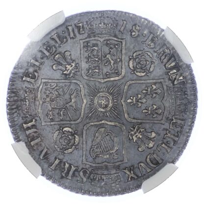 1718 George I Shilling Roses & Plumes - MS63 NGC