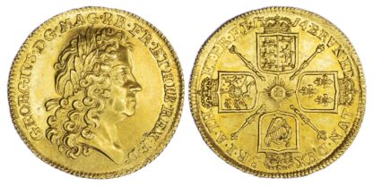 George I (1714-27), Guinea, 1714 ‘Prince Elector’ type - Choice Mint