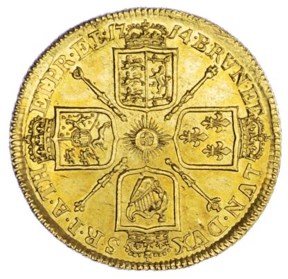 George I (1714-27), Guinea, 1714 ‘Prince Elector’ type - Choice Mint