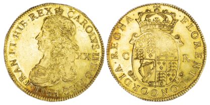 Charles II (1660-85), Hammered Unite of twenty shillings, Exceptional